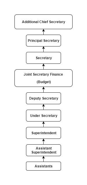 Finance Budget Organisation Chart